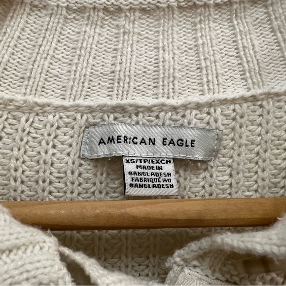 AMERICAN eagle polo striped knit sweater - Picture 7 of 7